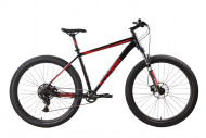 Велосипед Stark'24 Funriser 29.4+ HD темно-графитовый/красный 18"
