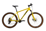 Велосипед Stark'24 Hunter 27.2 D желтый/темно-серый 16"