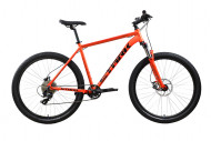 Велосипед Stark'24 Hunter 27.2 HD рыжий металлик/черный 18"