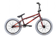 Велосипед Stark'24 Madness BMX 3 бордовый/оранжевый/серый