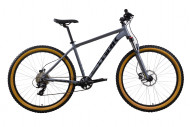 Велосипед Stark'24 Hunter 27.2+ HD серый/черный 16"