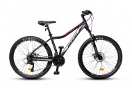 Велосипед Solara 18" (22) HORST черный/розовый/фиолетовый