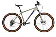 Велосипед Stark'24 Hunter 27.3 HD серый/фиолетовый 18"