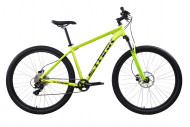 Велосипед Stark'24 Hunter 29.2 HD зелено-желтый/черный 18"