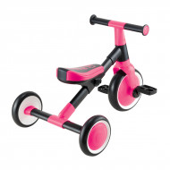 Трехколесный велосипед-беговел GLOBBER LEARNING TRIKE (2 IN 1) розовый