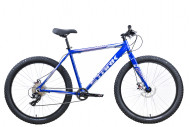 Велосипед Stark'24 Tank 27.2 D+ насыщенный синий металлик/молочный, серо-голубой 16"