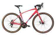 Велосипед Stark'24 Gravel 700.5 D красный/синий, голубой 18"