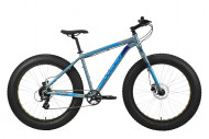 Велосипед Stark'24 Fat 26.2 HD серый/голубой 20"