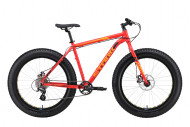 Велосипед Stark'24 Fat 26.3 D красный/оранжевый 18"