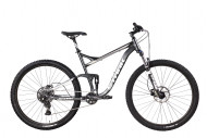 Велосипед Stark'24 Tactic FS 29.4 HD серый матовый/серебристый металлик 18"