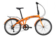 Велосипед Stark'24 Jam 24.1 V оранжевый/черный 14.5"