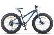 Велосипед 24" Stels Aggressor MD V010 (рама 13.5) Темно-синий 8 ск. (LU083963)