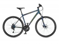 Велосипед Vertigo 22" (22) AUTHOR синий/салатовый/серебро