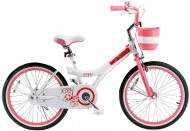 RB20G-4 Б/Розовый Велосипед Royal Baby Jenny Girl 20", цв. Бело-розовый