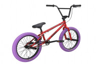 Велосипед Stark'24 Madness BMX 5 Cr-Mo красный/черный/фиолетовый