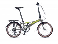 Велосипед Simplex М AUTHOR серебро/салатовый