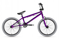 Велосипед Stark'24 Madness BMX 5 фиолетовый/черный/серый