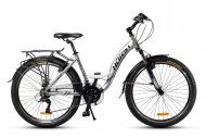 Велосипед Shadow 16" (22) HORST серый/черный/фиолетовый