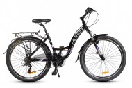 Велосипед Shadow 16" (22) HORST черный/серый/фиолетовый