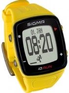 Часы 4-024810 iD.RUN фитнес часы, GPS трекер, NFC(Android), 28 функций, USB, желтые SIGMA