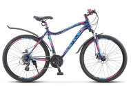 Велосипед 26" Stels Miss 6100 MD (рама 19) V030 Тёмно-синий