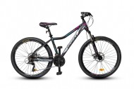 Велосипед Solara 18" HORST черный/розовый/голубой
