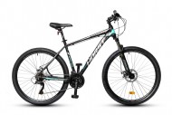 Велосипед Spector 17" HORST черный/бирюза/серый