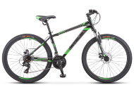 Велосипед 26" Stels Navigator 500 MD F010 (рама 18) Черный/зеленый