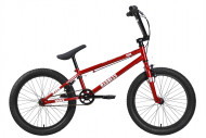 Велосипед Stark'24 Madness BMX 1 красный/серебристый/черный