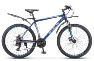 Велосипед 26" Stels Navigator 620 MD V010 (рама 19) Темно/синий