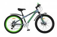 Велосипед WIND CodeX24" 7-spdсеро-зеленый