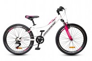 Велосипед Fancy 24 (22) HORST белый/розовый