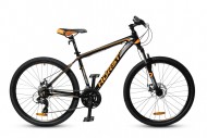 Велосипед Genesis 17" (22) HORST черный/оранжевый/серый
