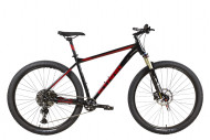 Велосипед Stark'24 Krafter 29.7 HD черный/красный 18"