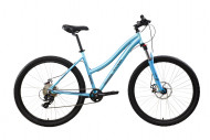Велосипед Stark'24 Luna 27.2 D морозный/серый 14.5"