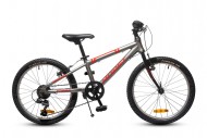 Велосипед Hummel (22) HORST серый/красный/черный