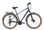 Велосипед Stark'24 Touring 28.2 D темно-синий матовый/черный 16"