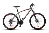 Велосипед Messer 17" HORST серый/красный