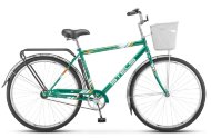 Велосипед 28" Stels Navigator 300 Gent 1-ск. (+КОРЗИНА) Z010 Зелёный