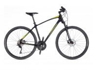 Велосипед Synergy 18" AUTHOR черный/желтый/салатовый