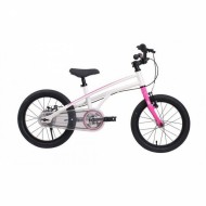 RB16-24 Велосипед Royal Baby H2 16", Алюминиевый сплав, цв. Белый/Розовый