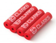 Защита рамы 3-249 от трения рубашек FPX4 резин. трубочки 40мм 4шт. красные CLARKS